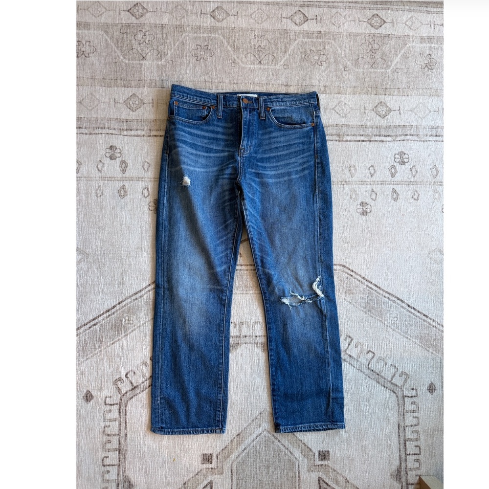 Madewell Straight Crop Jeans
